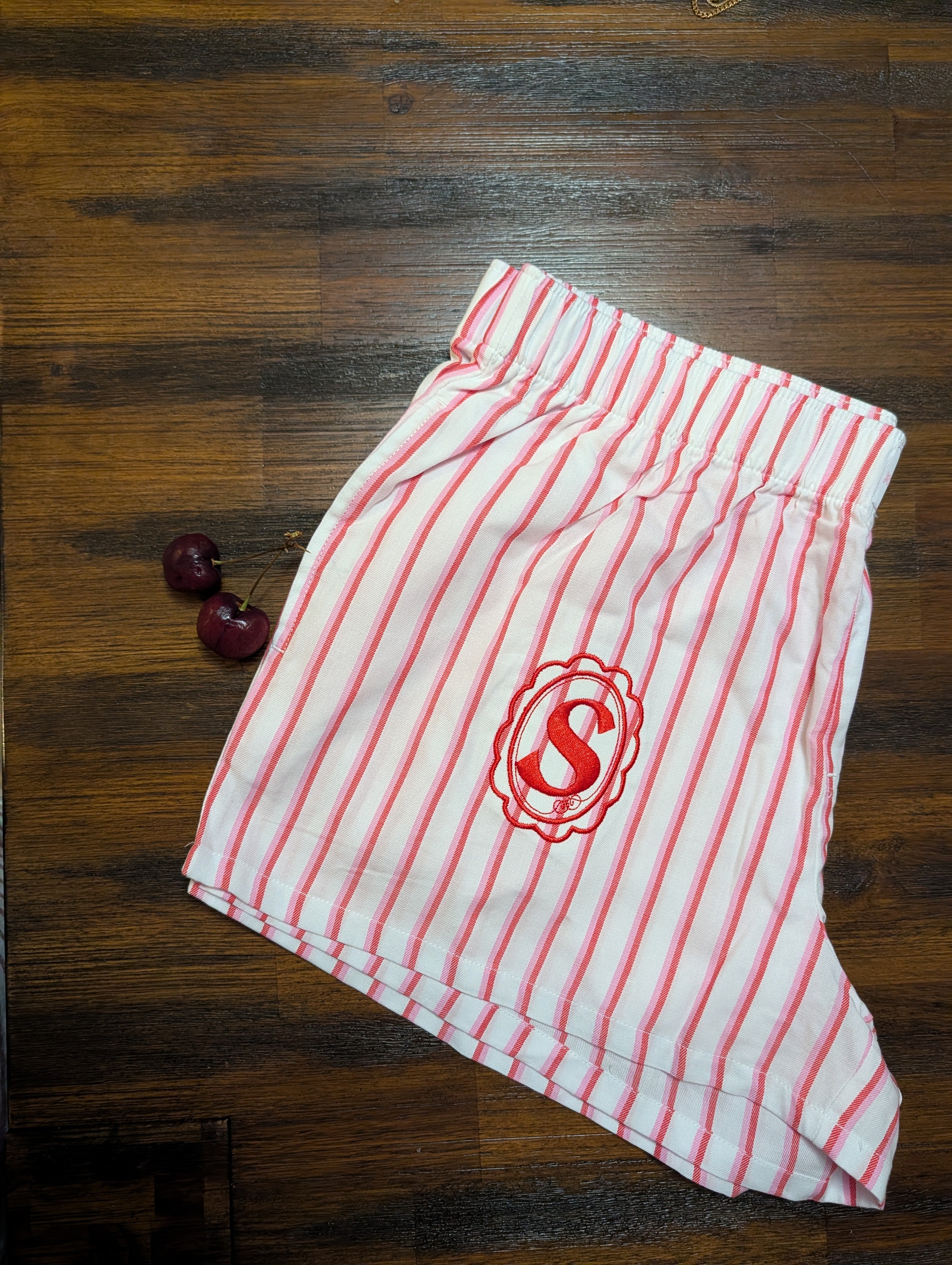 Personalized pyjama shorts