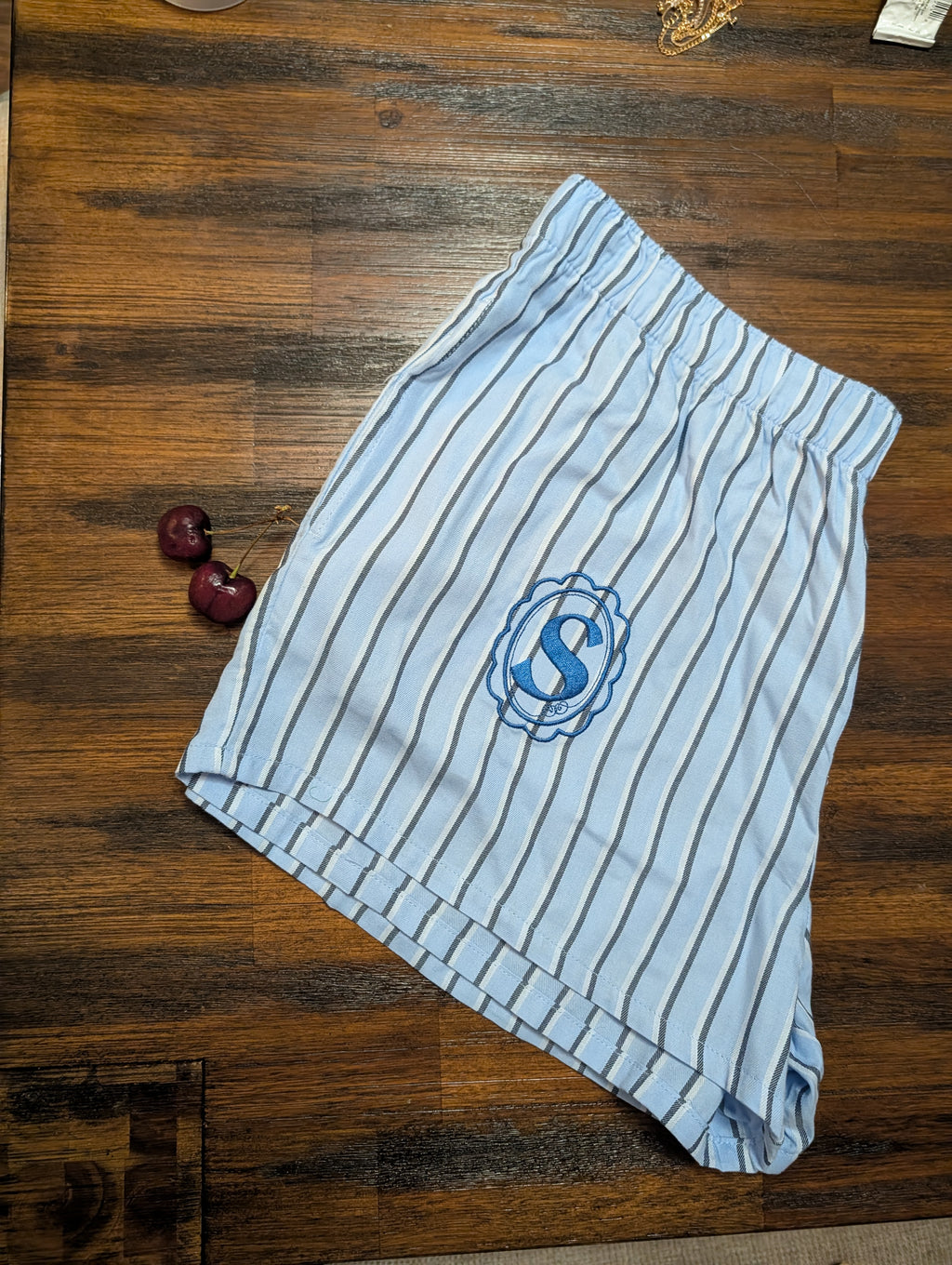 Personalized pyjama shorts