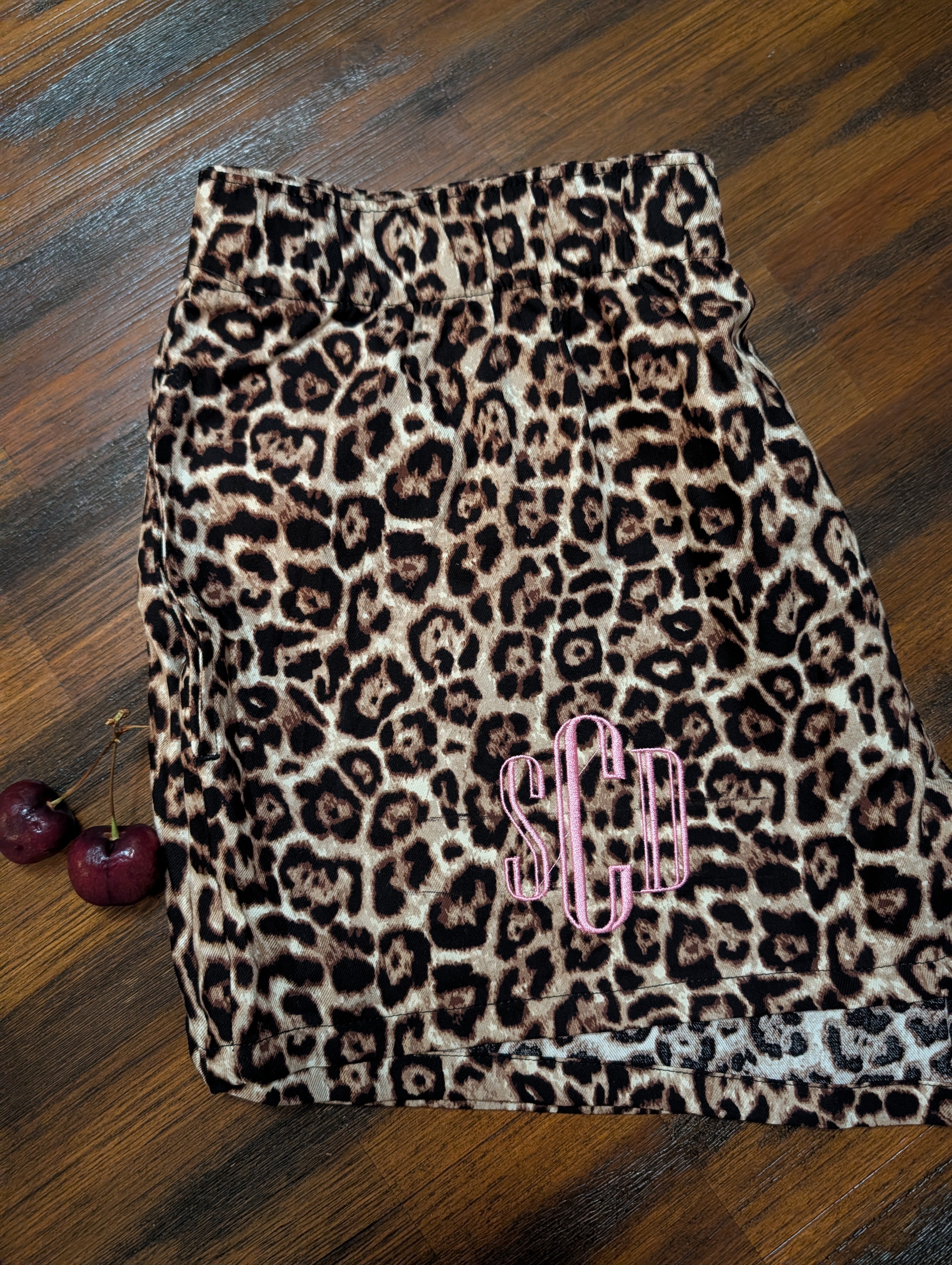 Personalized pyjama shorts