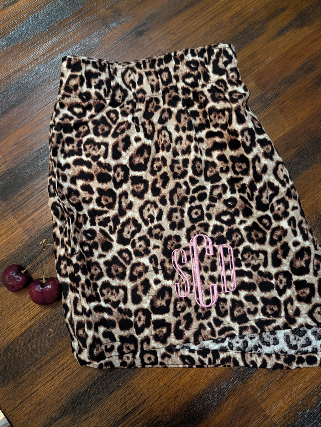 Personalized pyjama shorts