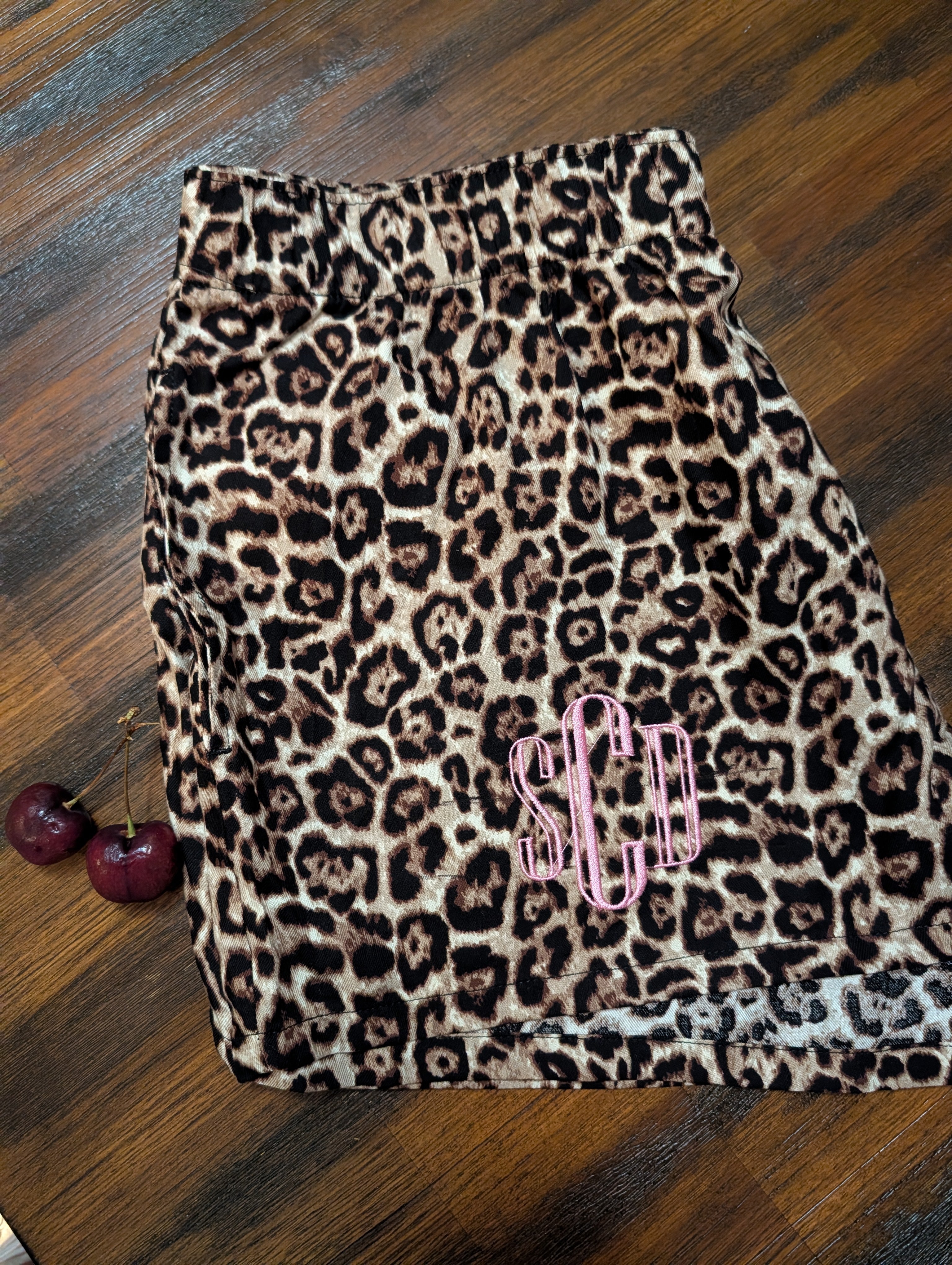 Personalized pyjama shorts