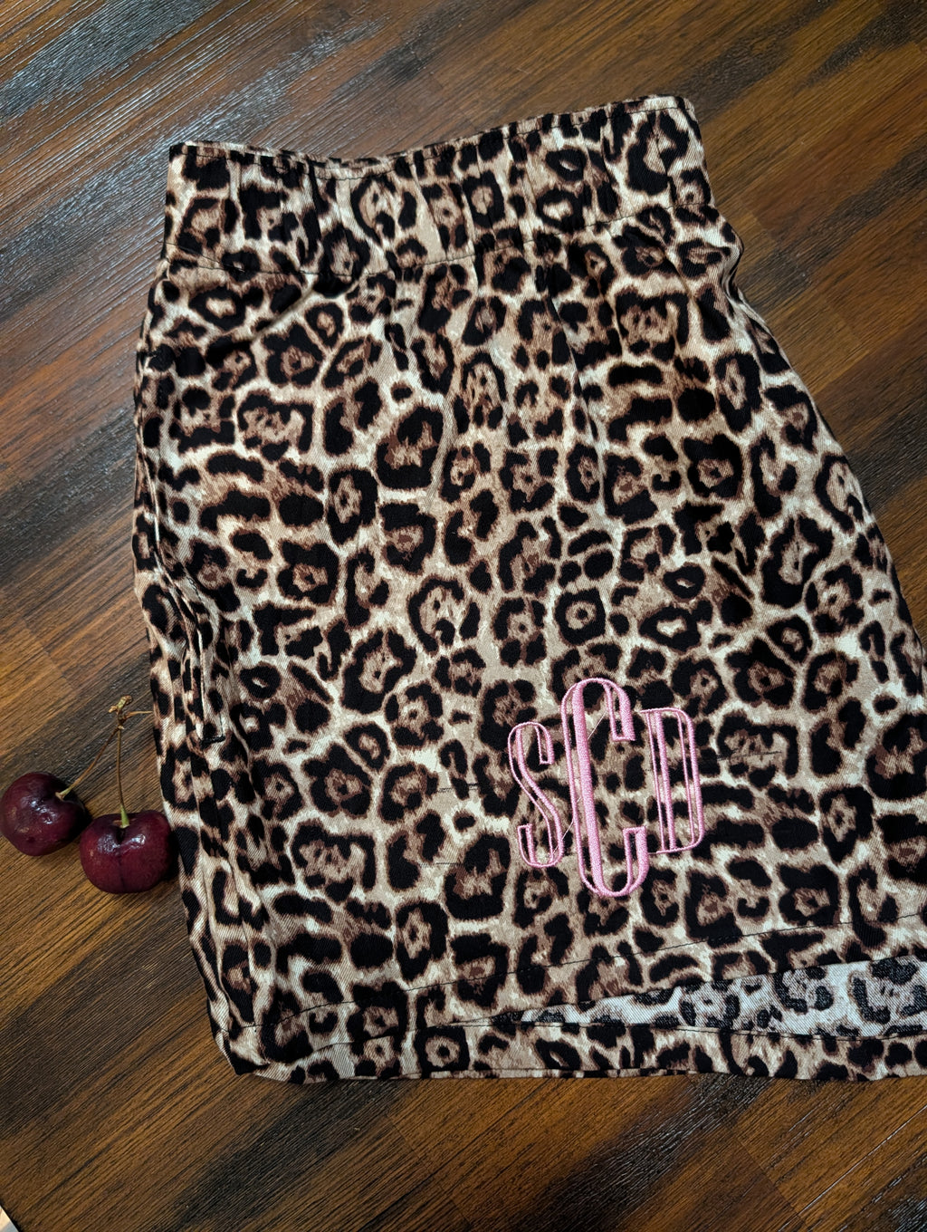 Personalized pyjama shorts